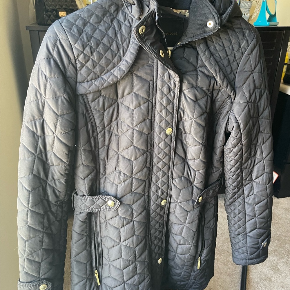 Weatherproof Black Quilted Jacket